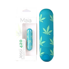 Maia Jessi 420 Vibrating Bullet - Green