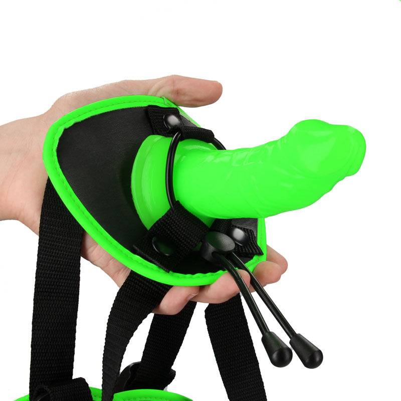 OUCH! Glow In The Dark Strap-on Harness 14.5 cm