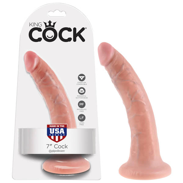 King Cock 7'' Cock -  17.8 cm (7'') Dong