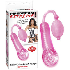 Pipedream Extreme Toyz Super Cyber Snatch Pump -  Masturbator Pump