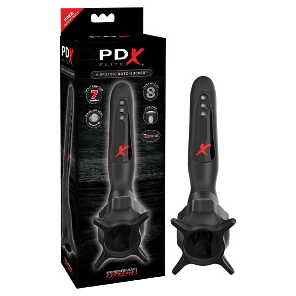 PDX Elite Vibrating Roto-Sucker - Vibrating Head Masturbator