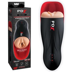 Pipedream Extreme Toys Elite Fuck-O-Matic - USB Rechargeable Sucking Masturbator