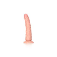 REALROCK Slim Curved Realistic Dildo Dong 15cm - Flesh