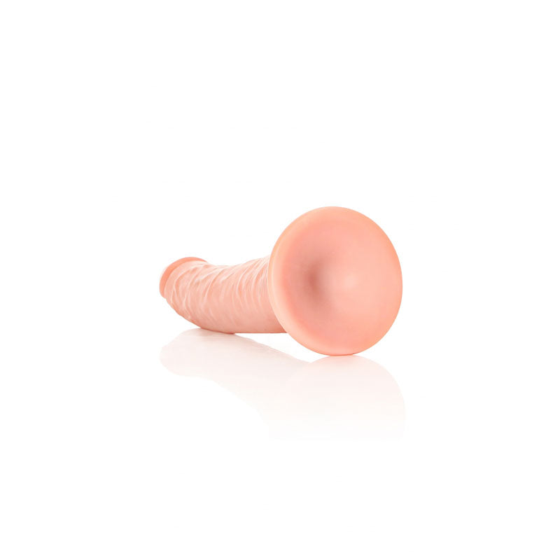 REALROCK Slim Curved Realistic Dildo Dong 20cm - Flesh