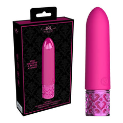 ROYAL GEMS Imperial Silicone Rechargeable Bullet - Pink