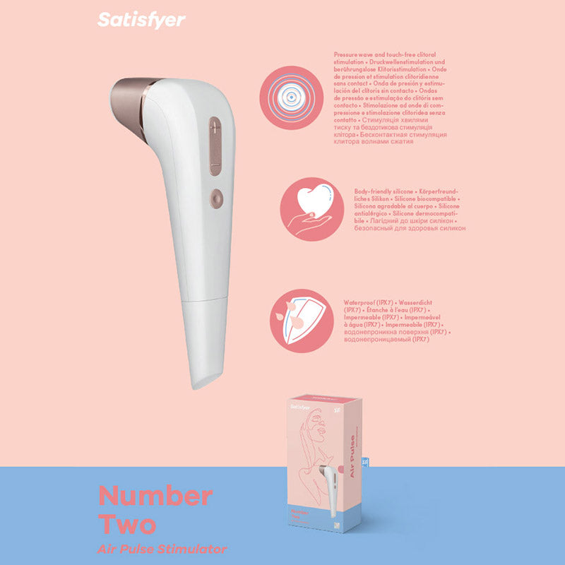 Satisfyer Number 2 -  Touch-Free Clitoral Stimulator