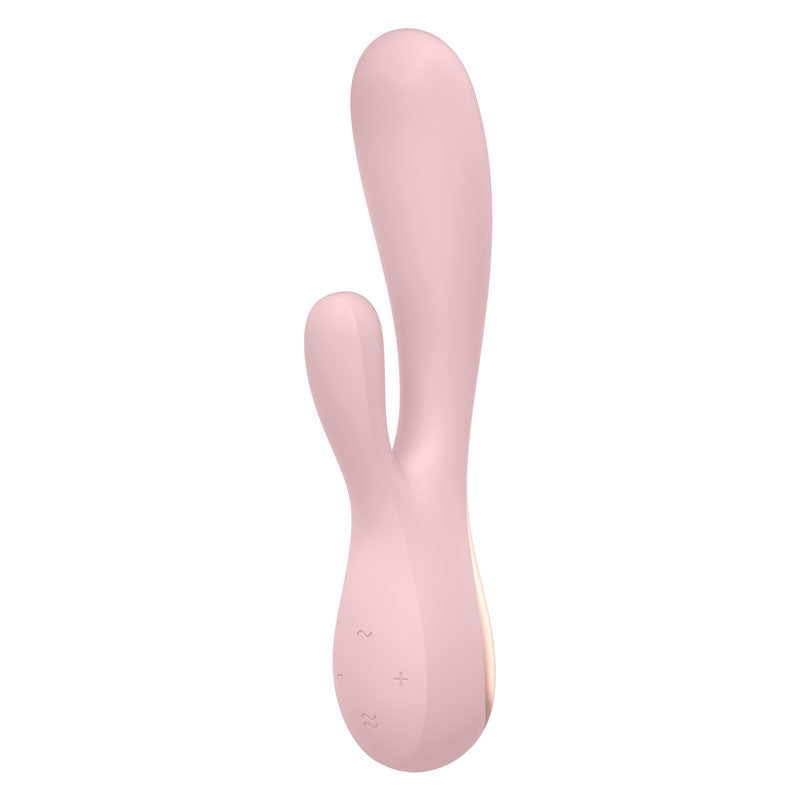 Satisfyer Mono Flex - Mauve App Controlled USB Rechargeable Rabbit Vibrator