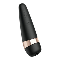 Satisfyer Pro 3+ Air Pulse Clit Sucking Stimulator - Black