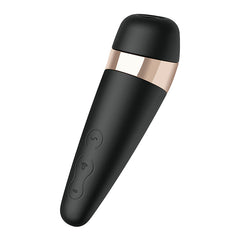 Satisfyer Pro 3+ Air Pulse Clit Sucking Stimulator - Black