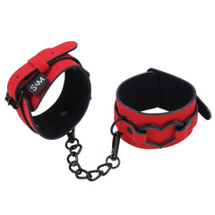 Sex & Mischief Amor Handcuffs - Red