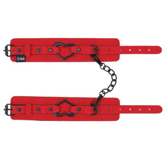 Sex & Mischief Amor Handcuffs - Red