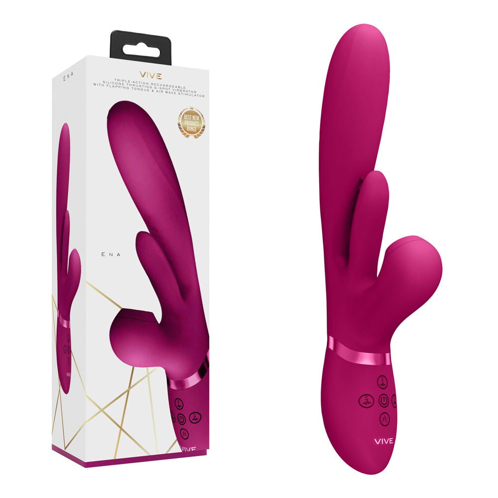 VIVE Ena Rabbit Vibrator - Pink