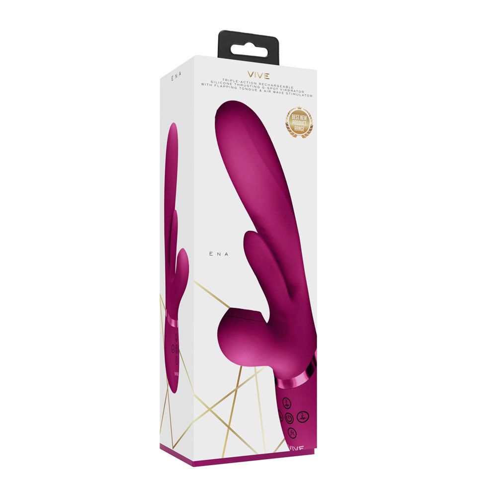 VIVE Ena Rabbit Vibrator - Pink