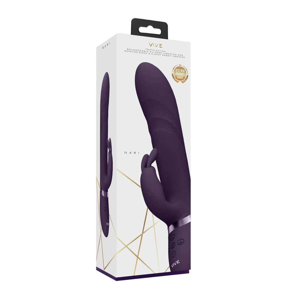 VIVE Nari Rabbit Vibrator - Purple