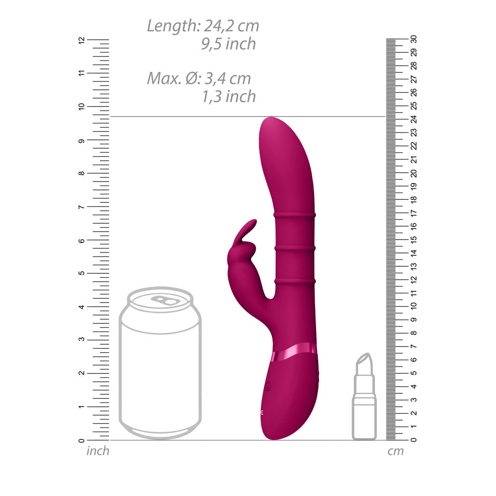 VIVE Sora G-Spot Rabbit Vibrator - Pink