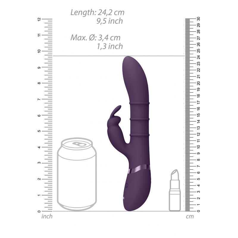 VIVE Sora G-Spot & Clit Rabbit - Purple