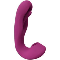 VIVE Yuna G-Spot & Clit Sucking Vibrator - Pink