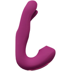 VIVE Yuna G-Spot & Clit Sucking Vibrator - Pink