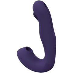 VIVE Yuna G-Spot & Clit Sucking Vibrator - Purple