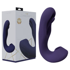 VIVE Yuna G-Spot & Clit Sucking Vibrator - Purple