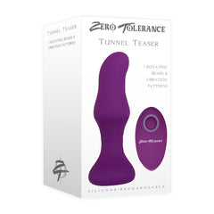 Zero Tolerance Tunnel Teaser -  13.9 cm USB Rechargeable Butt Plug with Wireless Remote