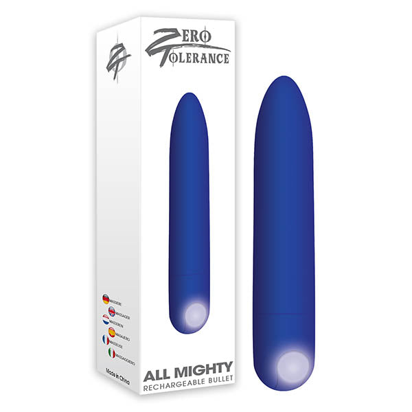 Zero Tolerance All Mighty Bullet -  9.1 cm Rechargeable Bullet