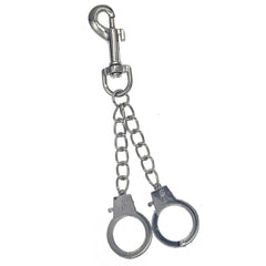 Handcuffs fashion accessory. Novelty size in various designs