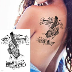 Temporary tattoos Women or Men LARGE assorted selection No. 4