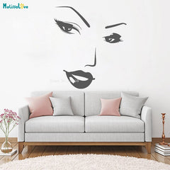 Wall silhouette sticker made of PVC. Image 3