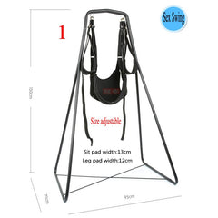 Tall Sex Swing, Queening Seat & Pillow Package